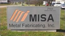 misa metal fabricating inc kentucky|misa metal processing louisville ky.